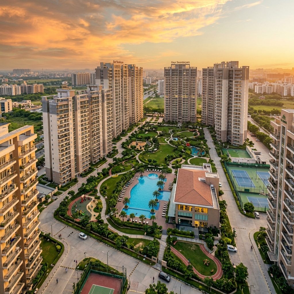 Ajnara Le Garden, Sector 16, Greater Noida West