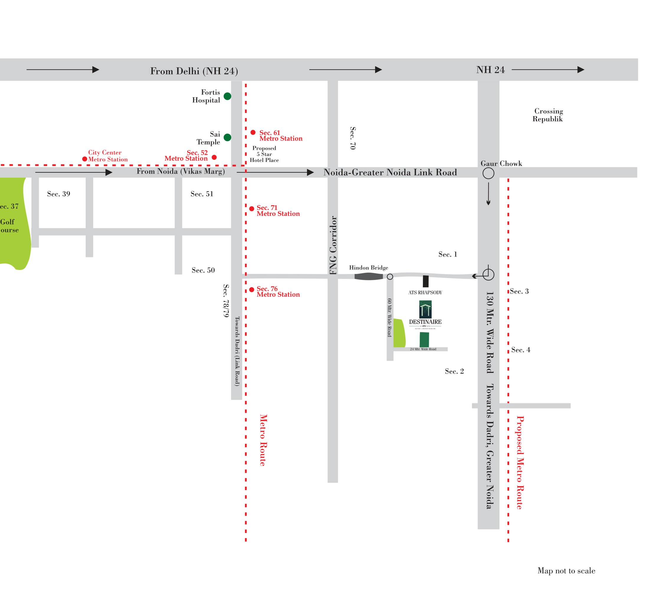 ATS Destinaire location map