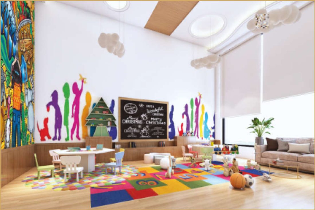 Kids' play area and creche