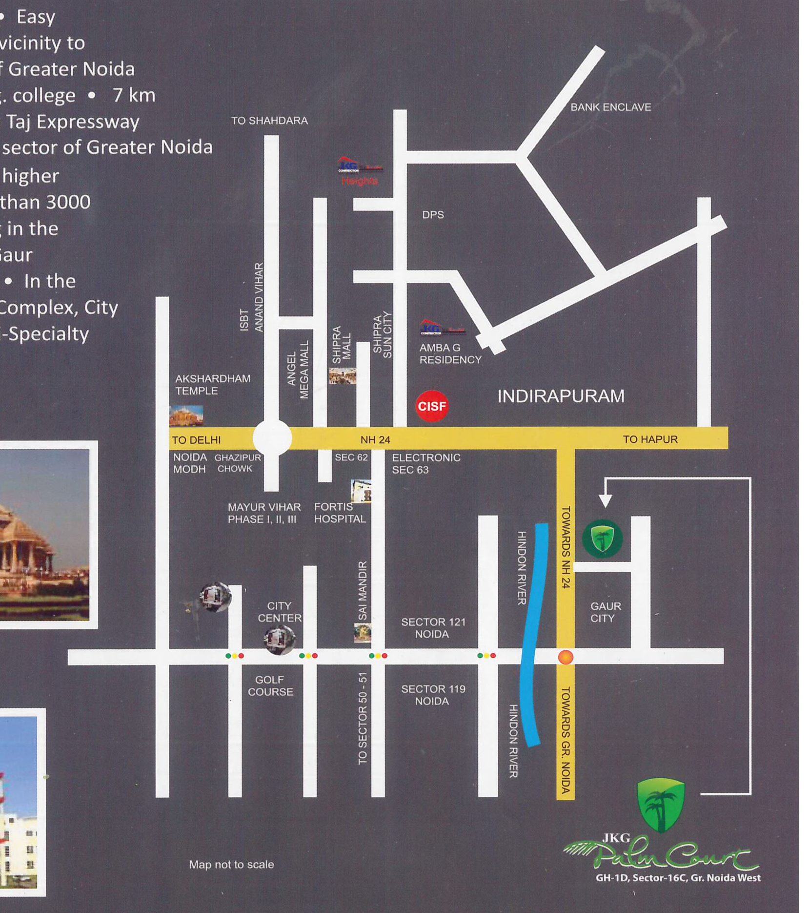 JKG Palm Court location map