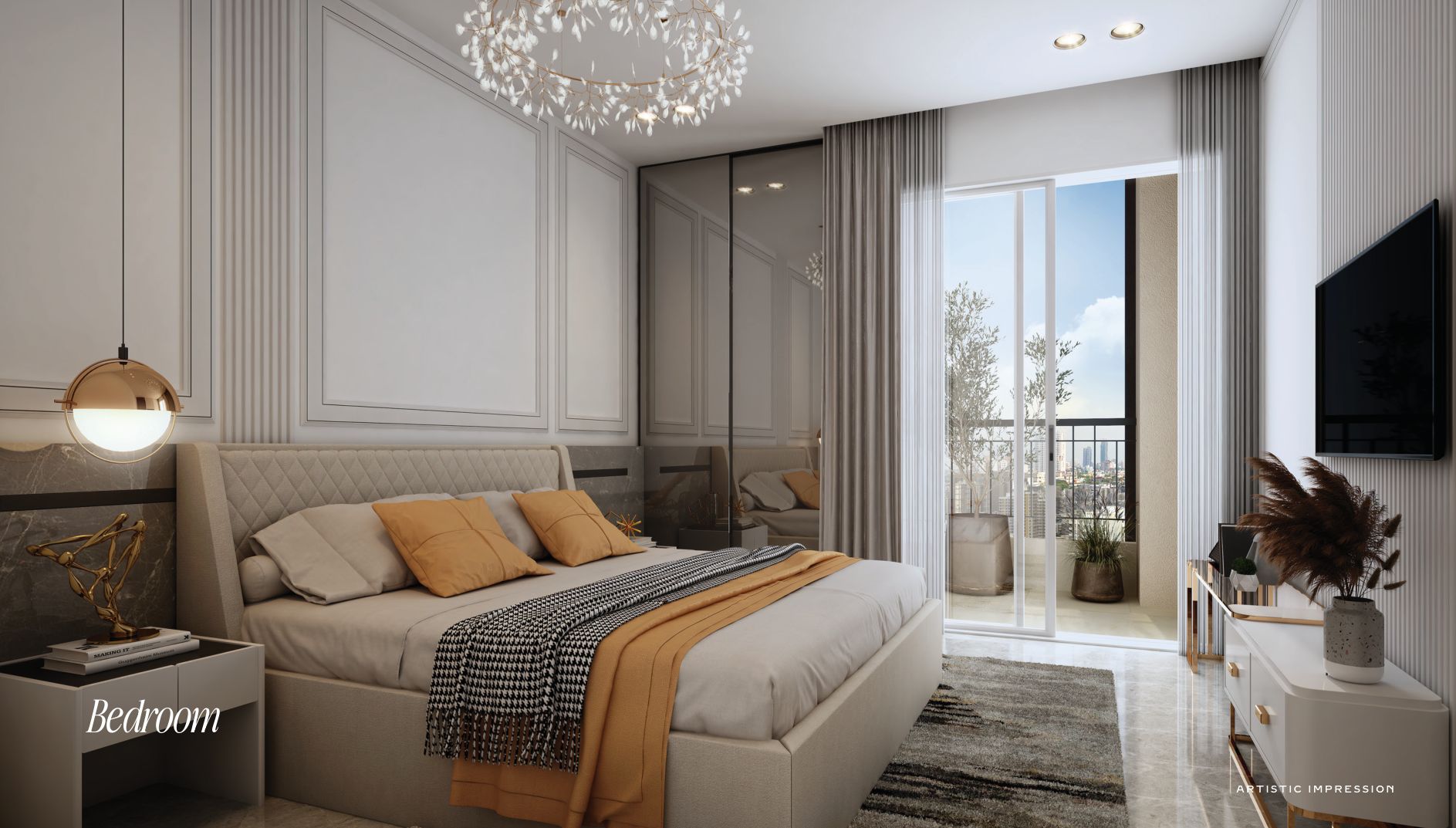 Goldspire bedroom