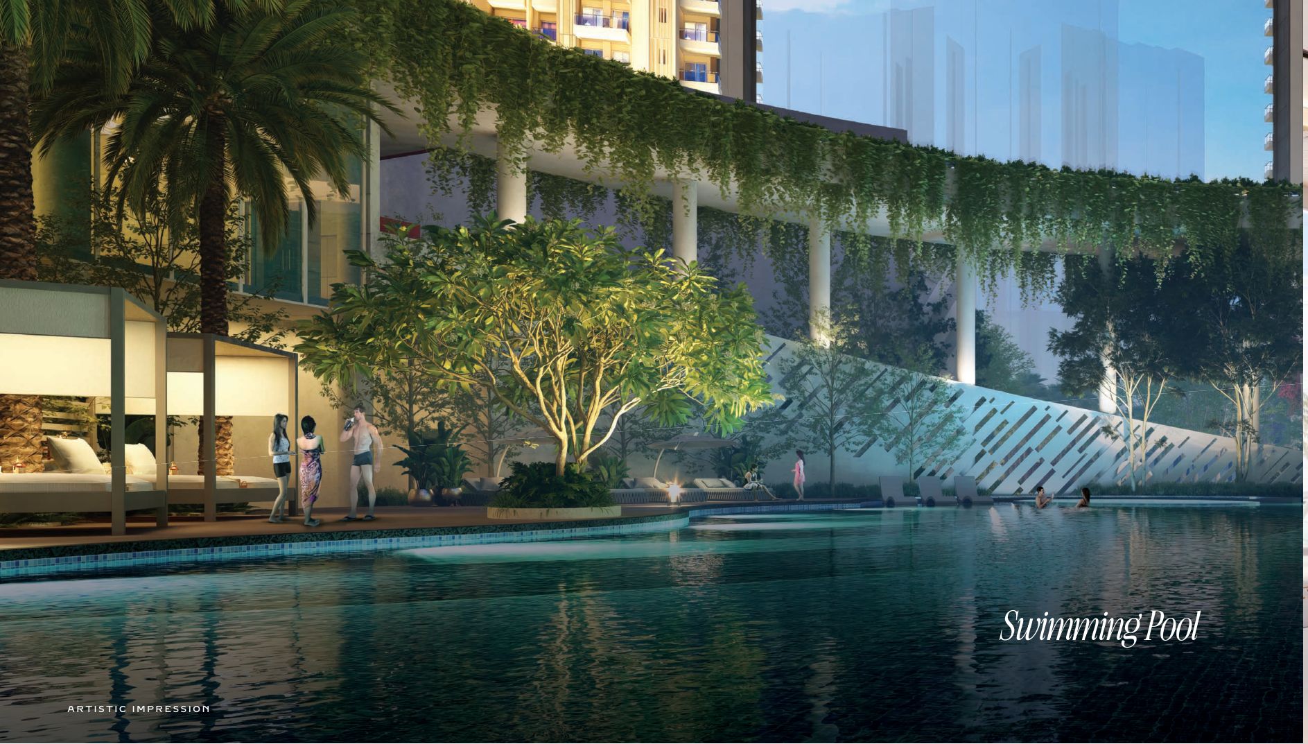 Swimming pool at Club Meridian
