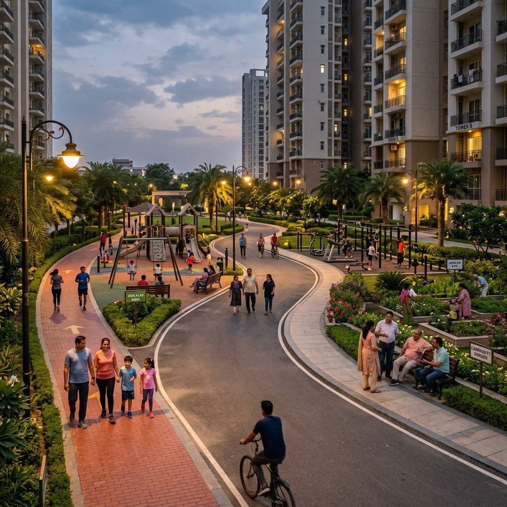 Saviour, Crossing Republic, Greater Noida West — amenities